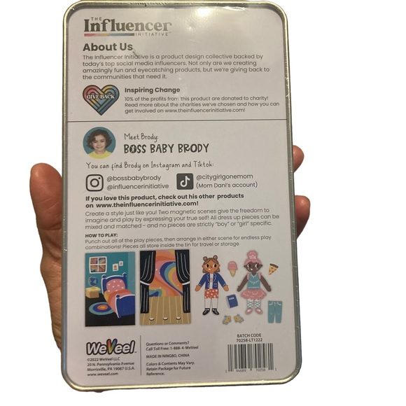 INFLUENCER INITIATIVE ABC'S ,ICE CREAM BINGO, FREE TO BE ME NEW LEARNING GAMES - Picture 3 of 4